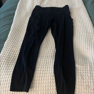 Black High-Waisted Leggings